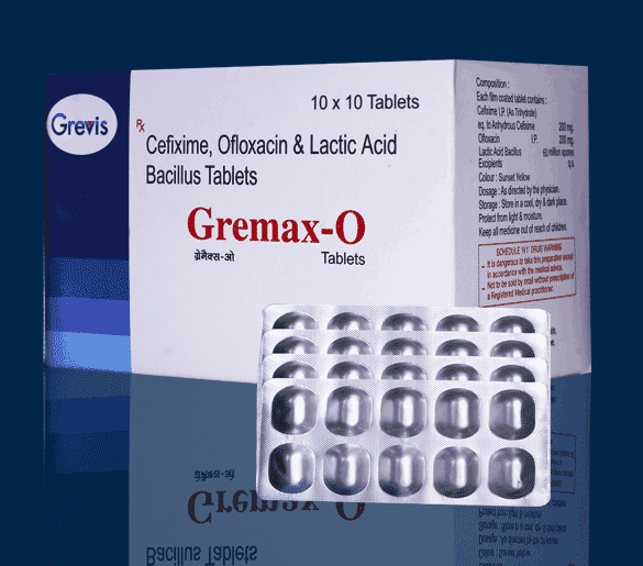 Cefixmine, Ofloxacin & Lactic Acid Bacillus Tablets