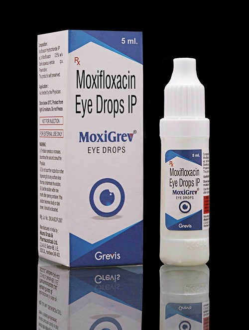 Moxifloxacin eye drop