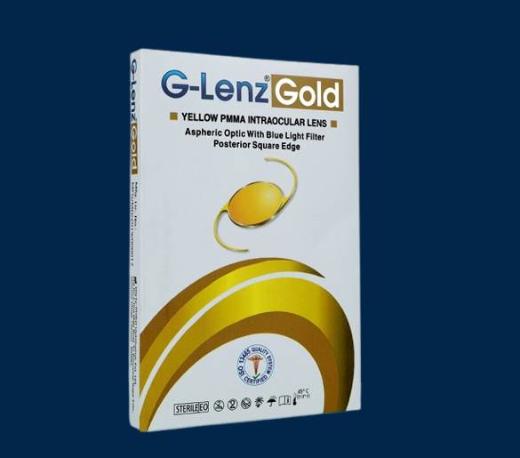 G-Lenz Gold Yellow PMMA Intraocular Lens